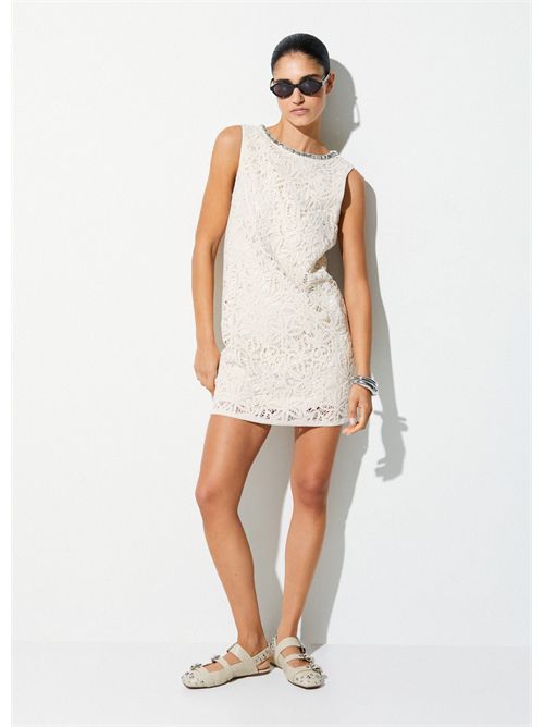 Abito corto in macramè LIU JO | WA6362J7871/W9831